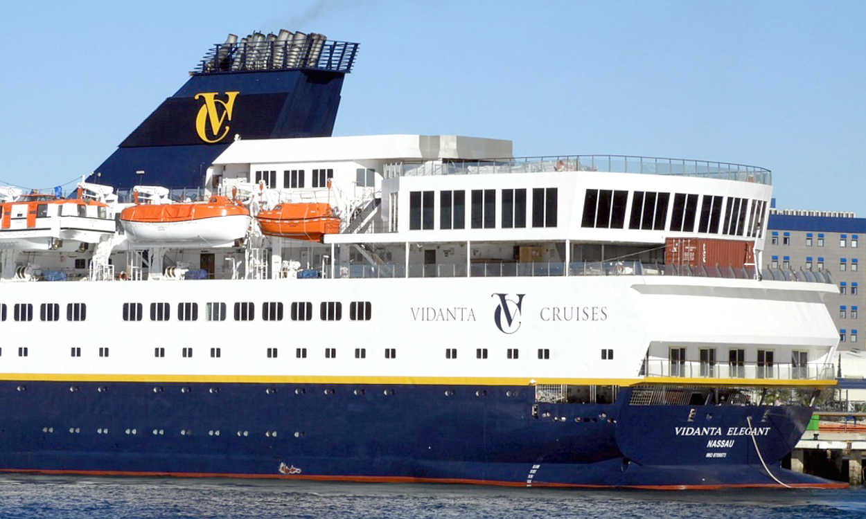 Vidanta Elegant has left Naples for Panama and then on to Mazatlan for its final stages of retrofitting.  Soon we will be offered a chance to sail on a Vidanta Cruise.  Stay tuned.....Subscribers View - 1/19/19