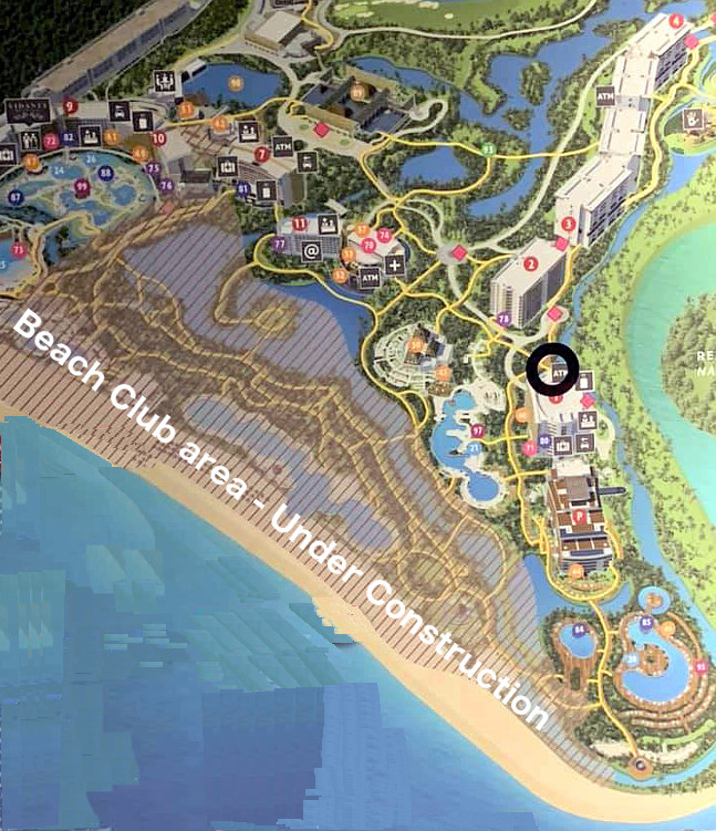 Beach area at Vidanta Nuevo Vallarta is changing. Havana Moon, Mayan Palace Pools are gone. New construction appears at the Grand Bliss Gondola Station. More to come. Stay tuned... - Subscribers View - 6/23/20