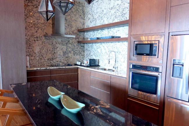 Kitchen Area at the Residence at the Grand Luxxe
