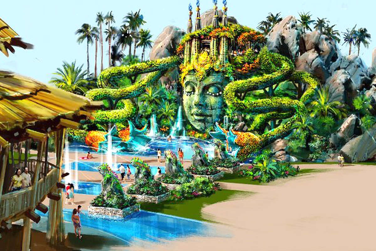 Theme Parks on Vidanta's properties at Riviera Maya and Nuevo Vallarta may open in December, 2018.  Architect's renderings show ambitious plans. Subscribers view - 10/11/16