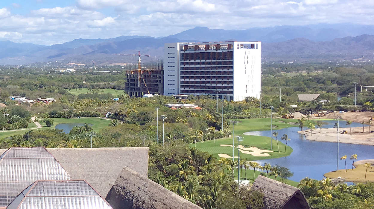 Workers on Tower Five B are on the sixth floor, the Executive Golf Course construction is coming to an end and hotels in The Park are up to three stories now.  Stay tuned....Subscriber View