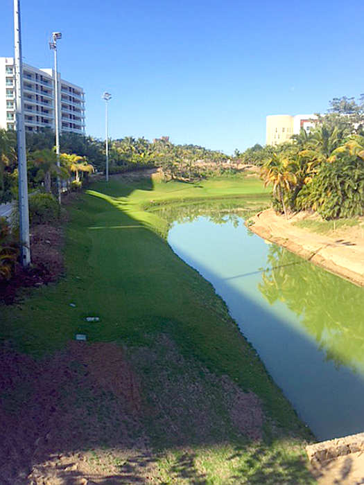 This photo shows Vidanta's Par 3 Executive Golf Course in Nuevo Vallarta, Mexico is nearly ready to open.  Will it be available in May or this summer?  Or will it open in November, 2017?  It is now March 18, 2017.