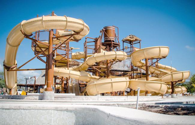 Jungala has a number of Water Slides to choose from.