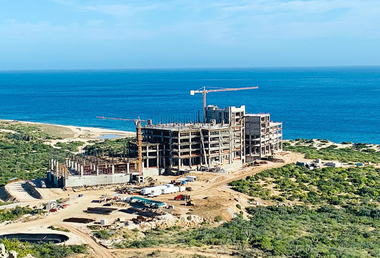 East Cape construction - December, 2019.